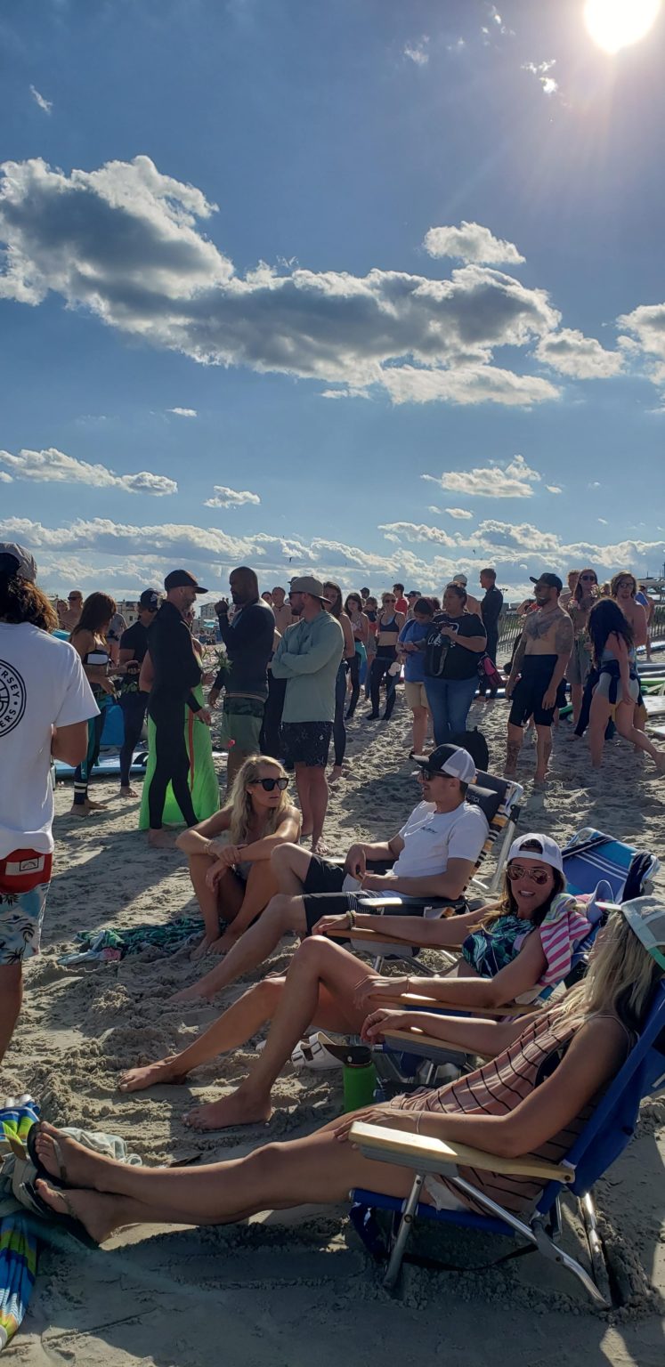 Ocean City Surf Community Holds Paddle Out for Unity